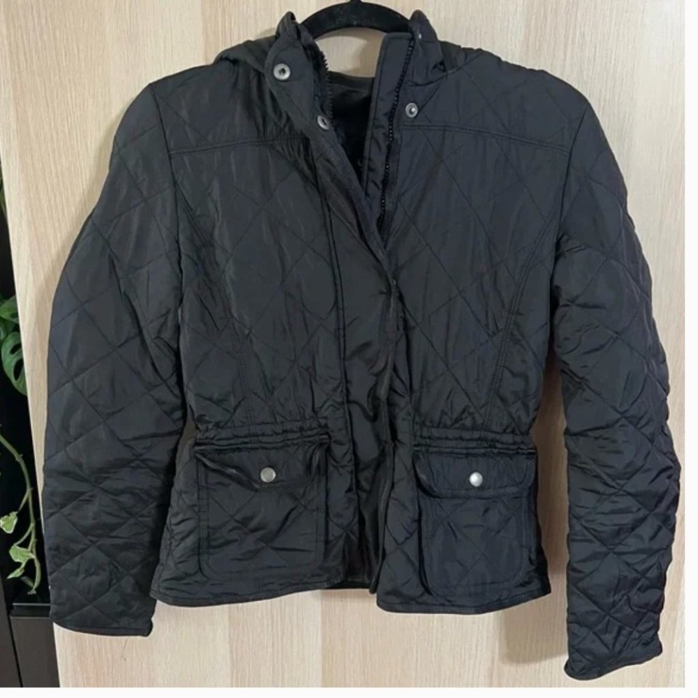Gap Black Quilted Jacket
